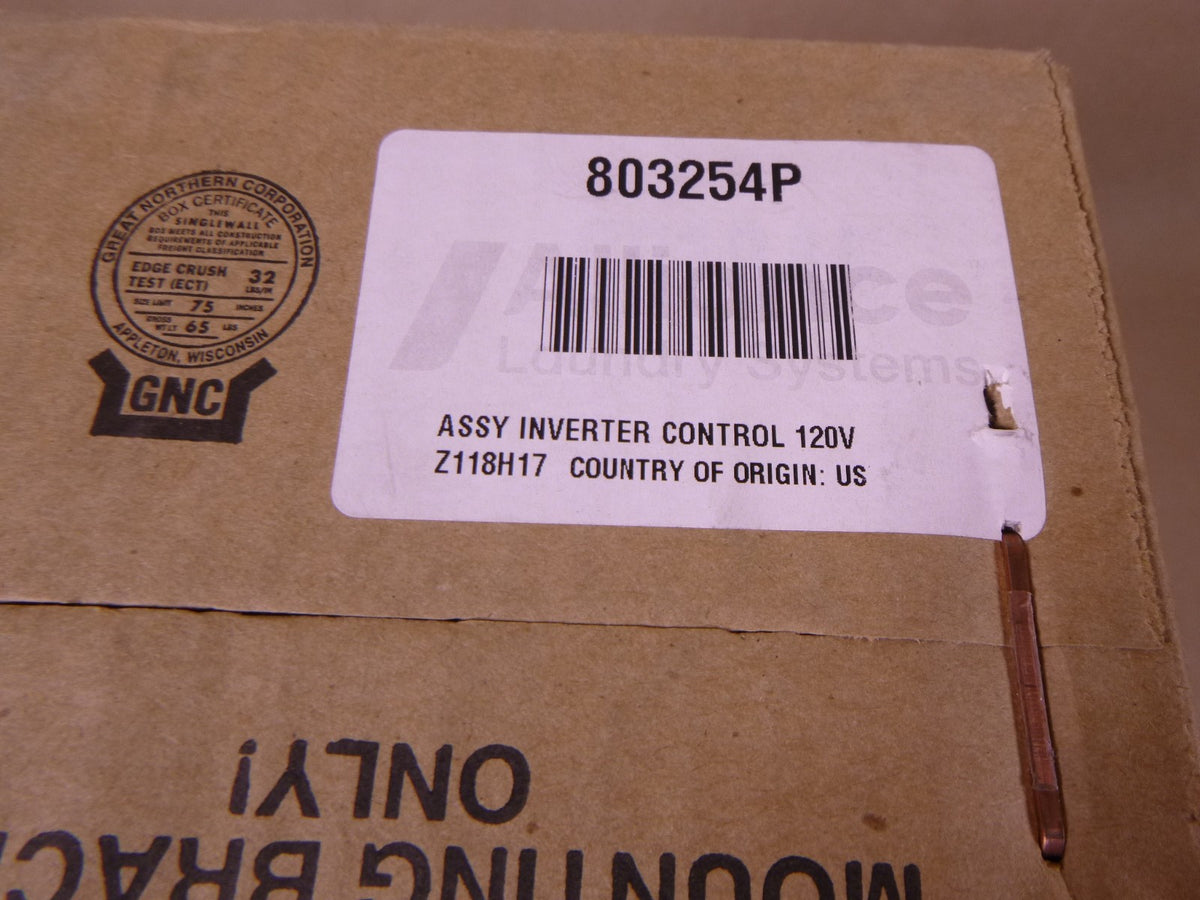 803254P Alliance OEM Washer ASSY INVERTER CONTROL Board 120v For Speed Queen
