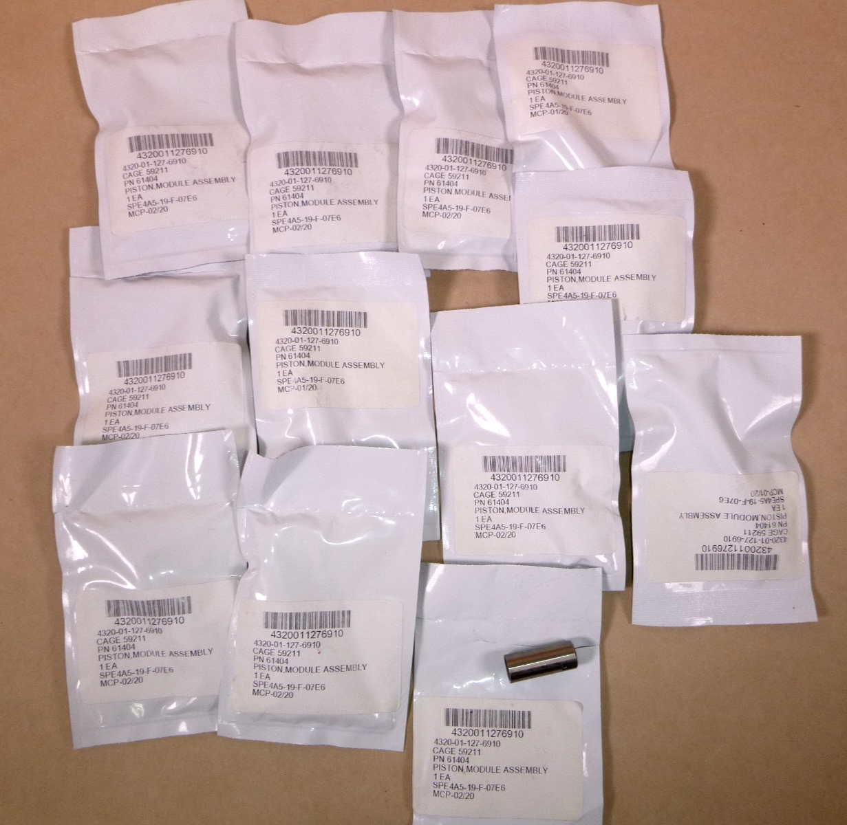 USGI Piston Module Assembly Parker-Hannifin 61404, 4320-01-127-6910 (12 Pcs)