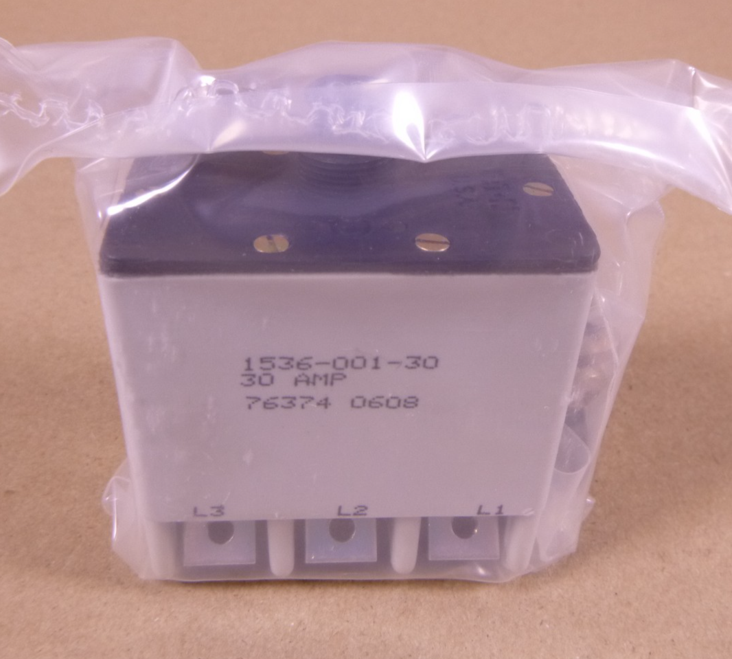 1536-001-30 Eaton Circuit Breaker 30 Amp 3 Pole , 5925-01-334-2930 | Electrical MRO Replacement Parts &amp; Components and Commercial Electrical Supplies Company