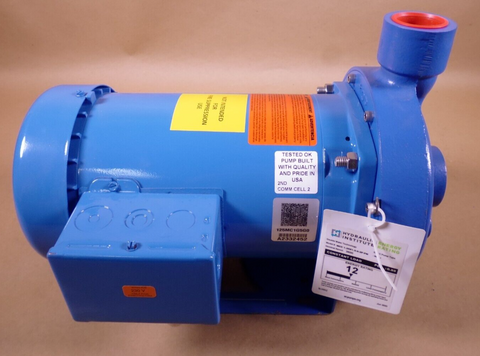 Goulds 125MC1G5G0 2HP Centrifugal Pump , 1-1/4 x 1-1/2 - 6, 3-Phase, 208-230/460