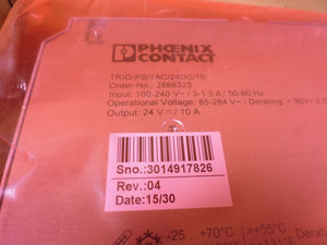 Phoenix Contact TRIO-PS/1AC/24DC/10 2866323 Power Supply