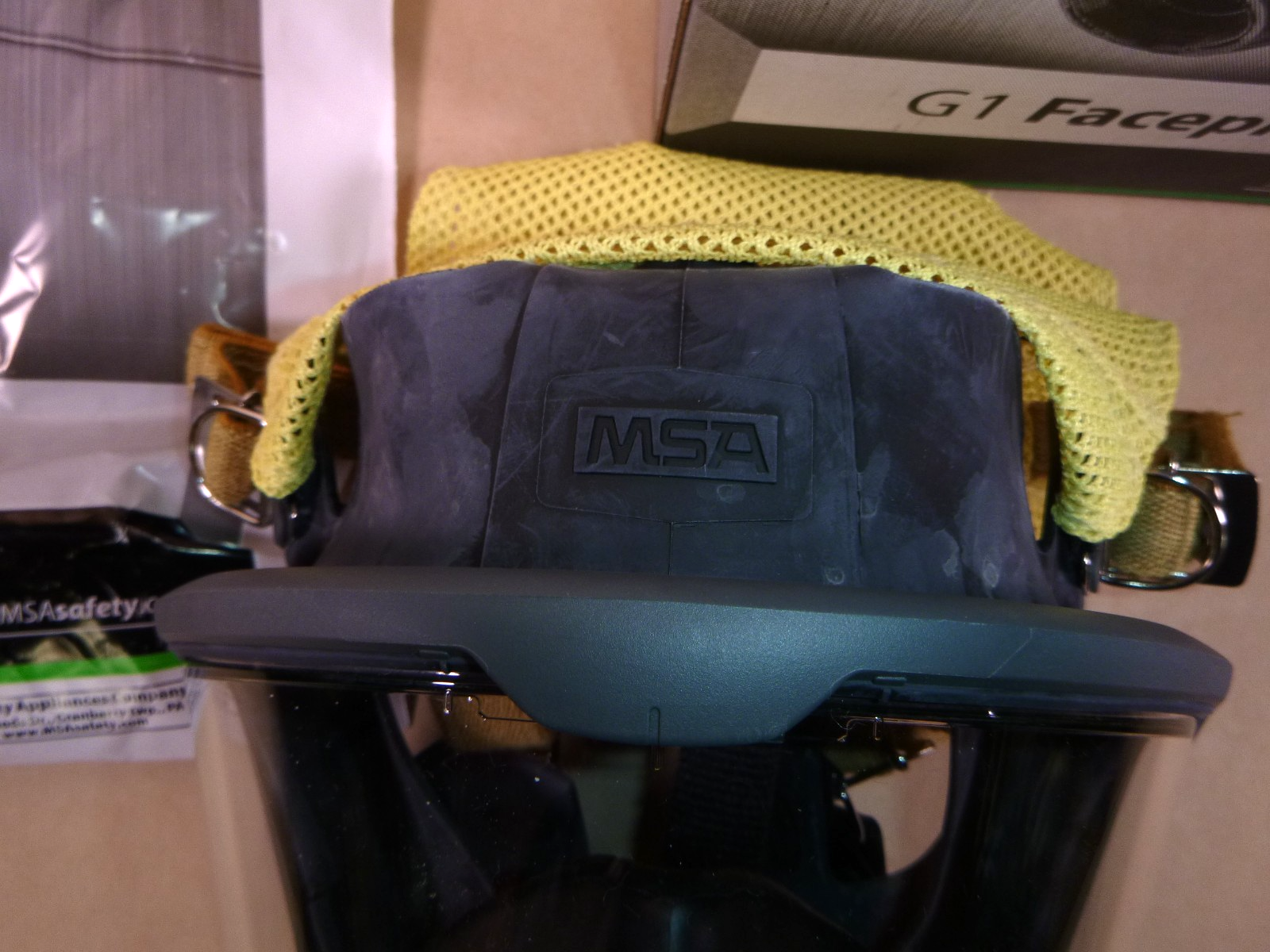 MSA Safety G1 Fire Service Full Facepiece W/ 4 Point Harness Size Large 10156460 | Industrial MRO Tools and Replacement Industrial Equipment Components