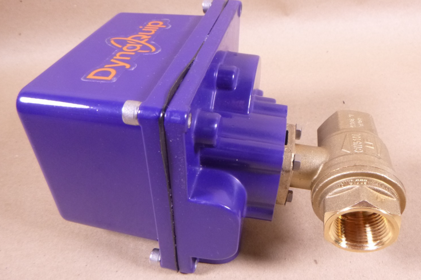 1AWD5 Dynaquip Electronic 3/4" Brass Ball Valve DE153H , 150 IN/LB, 12-24V, 3.0A | Electrical MRO Replacement Parts &amp; Components and Commercial Electrical Supplies Company