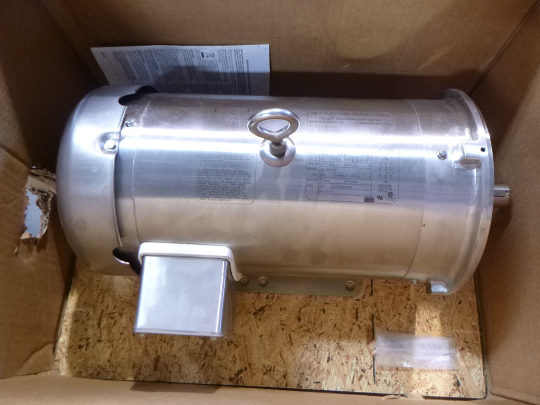 Baldor CESSWDM3611T SuperE Washdown Stainless Motor 3HP 3PH 230/460V 182TC | Industrial Electric Motors, Pumps &amp; Parts