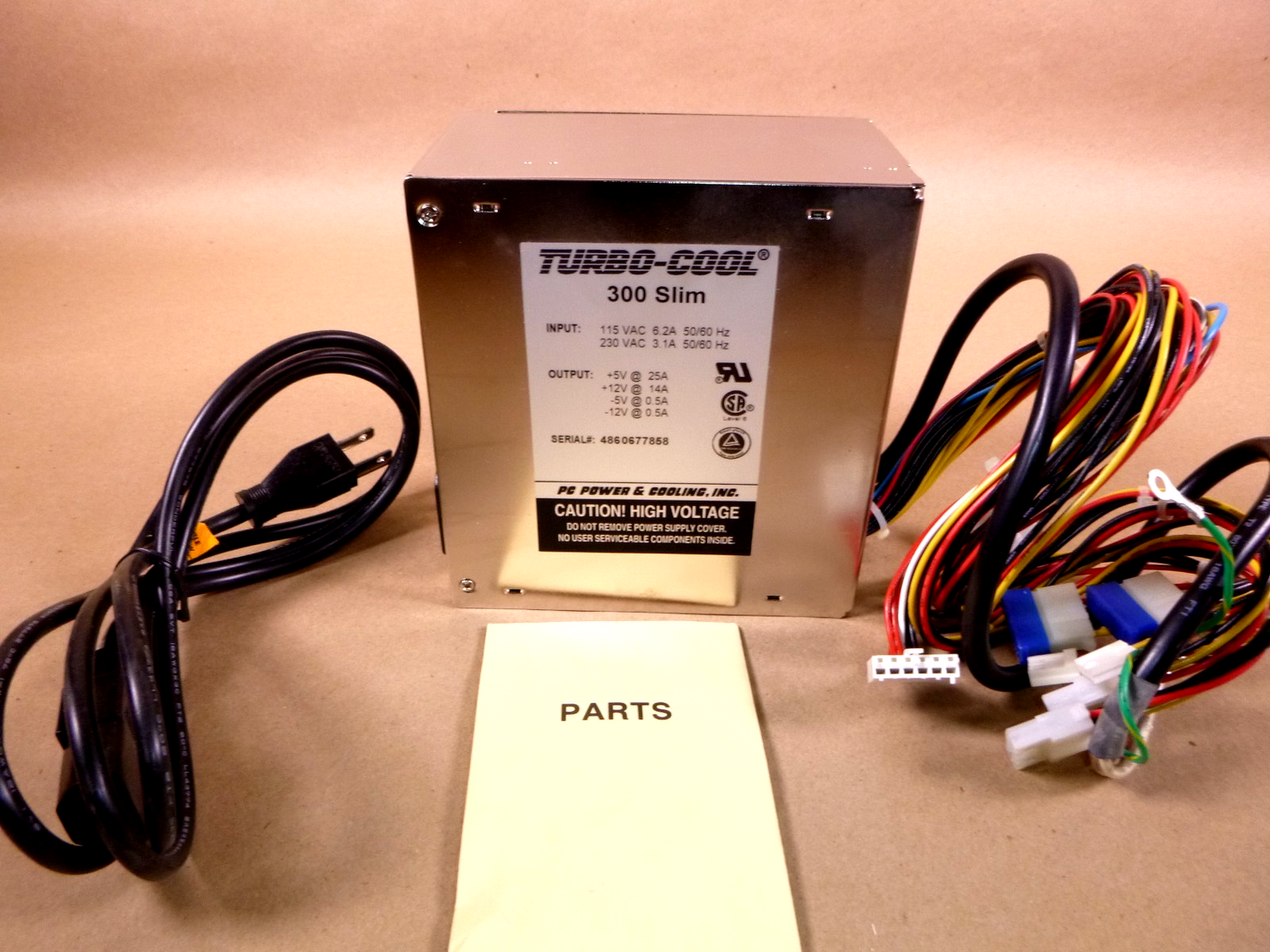 PC Power &amp; Cooling Turbo Cool 300 Slim Cooling Power Supply | Electrical MRO Replacement Parts &amp; Components and Commercial Electrical Supplies Company