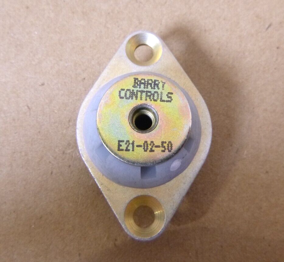 Barry Controls 25-40 Hz Low Profile Isolator Vibration Mounted Bushing E21-02-50 | Industrial MRO Replacement Parts, Manufacturing Machine Parts &amp; Components, Heavy Equipment Parts Supplier