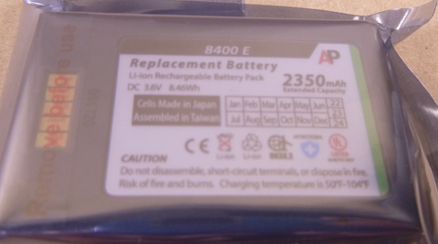 Artisan Power 8400E Battery For Polycom SpectraLink 8400, 8440, 8450, and 8452 | Industrial MRO Tools and Replacement Industrial Equipment Components
