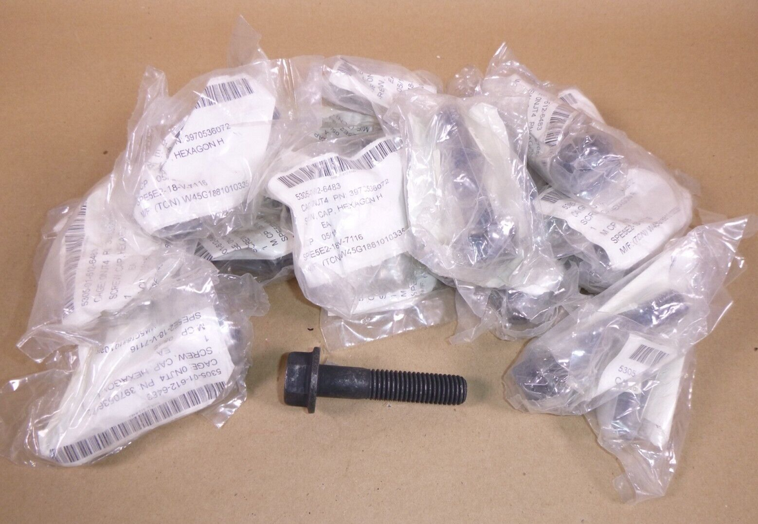 (Lot of 25) 5/8-11 x 3" Grade 8 Hex Head Black Flange Bolt, Oshkosh 3970536072 | Industrial Replacement Nuts &amp; Bolts Distributor and Machinery Screws &amp; Fasteners Supply