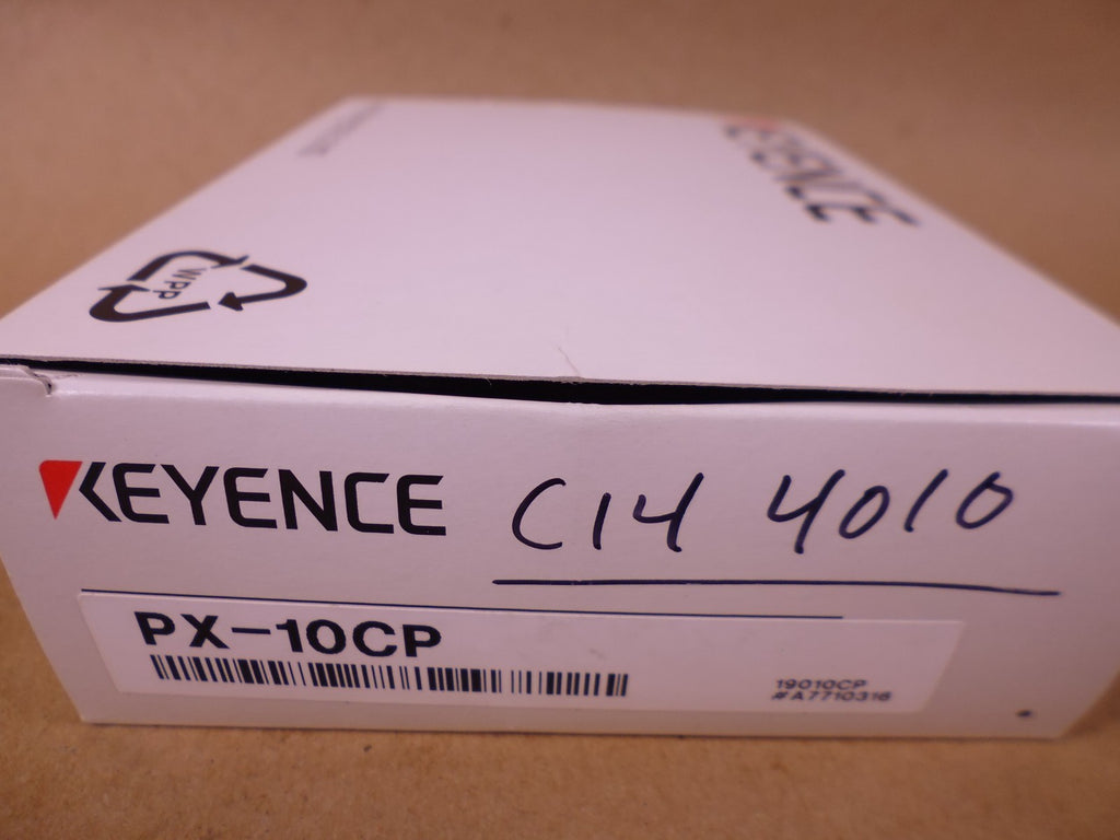 Keyence PX-10CP Photoelectric Sensor Amplifier Unit, 4 Pin Connector , PNP | Electrical MRO Replacement Parts & Components and Commercial Electrical Supplies Company