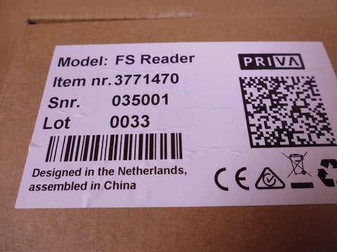 NEW Priva FS Reader RFID Scanner Horticulture Crops Employee Performance Tracker