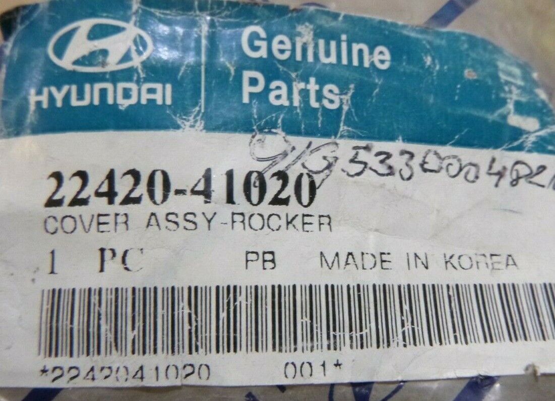 GENUINE HYUNDAI 22420-41020 ROCKER COVER FOR 35D-7 HDF35-3 HDF50-3 HDF50-7 | Replacement Truck Parts, Trailer Accessories, Automobile Supplies, Car Parts &amp; Accessories