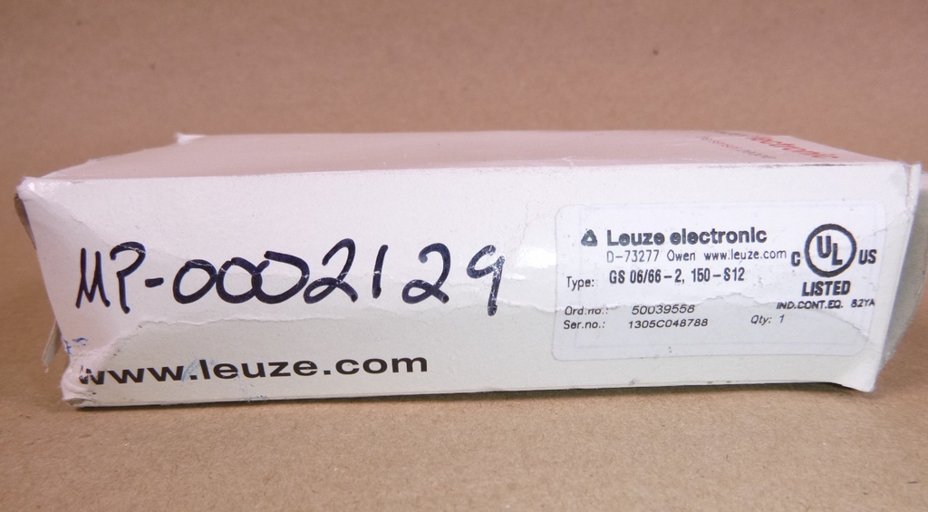 Leuze GS 06/66-2, 150-S12 Photoelectric Sensor 10-30 Vdc