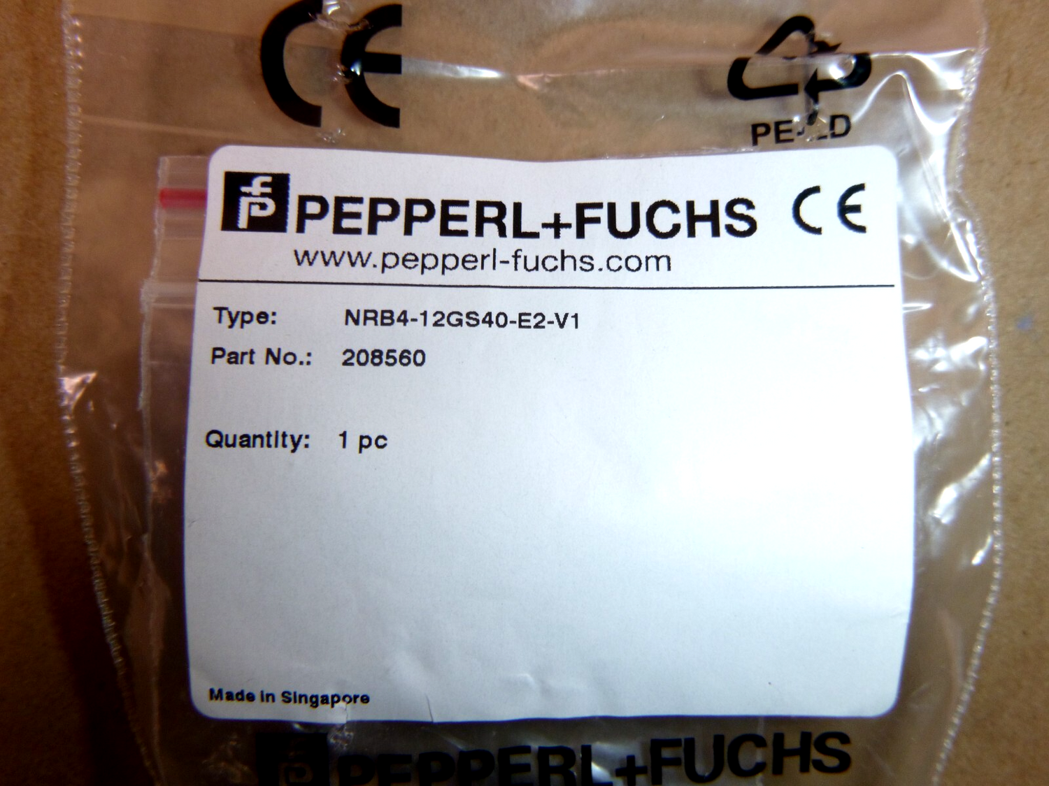 New Pepperl+Fuchs NRB4-12GS40-E2-V1 Inductive Proximity Sensor 4mm 3 Pin, 208560 | Electrical MRO Replacement Parts &amp; Components and Commercial Electrical Supplies Company