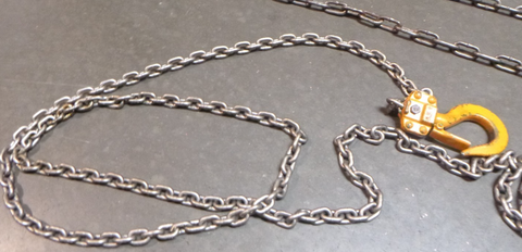 USED Harrington CF4 1/2 Ton w/ 14’ Chain Manual Hoist , CF4-931 | Industrial MRO Tools and Replacement Industrial Equipment Components