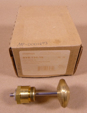 Invensys RYB-731-10 Valve Repair Kit 1-1/2" VB-7312, VB-7313, VB-7314, VB-7315 | Industrial MRO Replacement Parts, Manufacturing Machine Parts & Components, Heavy Equipment Parts Supplier