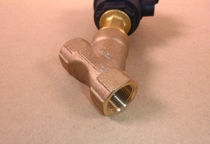 J9SPG1605 Omal ZEUS Pneumatic Brass Angle Piston Valve 3/4" NPT Conn 10 bar | Industrial MRO Replacement Parts, Manufacturing Machine Parts &amp; Components, Heavy Equipment Parts Supplier