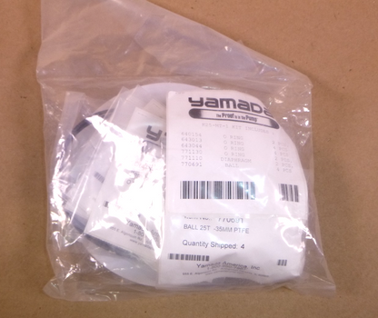 Genuine OEM Yamada K25-MT-1 Wet End Repair Kit (Fits 25BAT &amp; BFT &amp; BST) K25MT1 | Industrial MRO Replacement Parts, Manufacturing Machine Parts &amp; Components, Heavy Equipment Parts Supplier