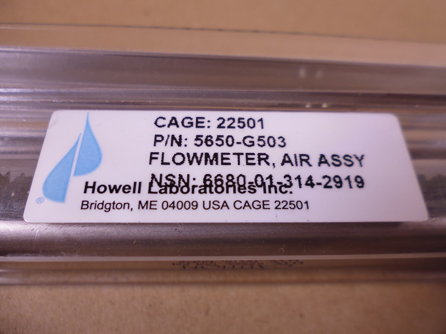 Dwyer SCFM Air 75PSIG Flow Meter Air 174087-00 T33AE , Howell 5650-G503 | Industrial MRO Replacement Parts, Manufacturing Machine Parts &amp; Components, Heavy Equipment Parts Supplier