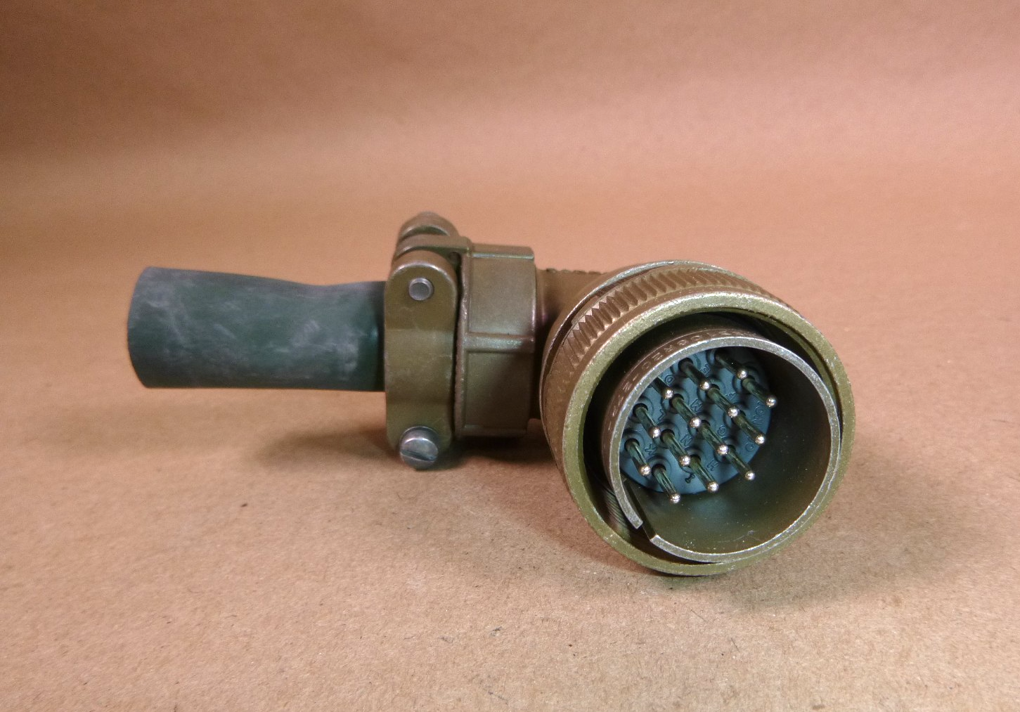 MS3108R20-27P Circular Connector MIL-DTL-5015 Series, Right Angle, 14 Pin Solder | Electrical MRO Replacement Parts &amp; Components and Commercial Electrical Supplies Company