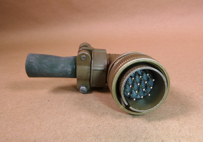 MS3108R20-27P Circular Connector MIL-DTL-5015 Series, Right Angle, 14 Pin Solder | Electrical MRO Replacement Parts &amp; Components and Commercial Electrical Supplies Company