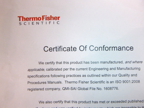 NEW Thermo Scientific ThermoChill I Recirculating Chiller 110 Volt, 1 Phase