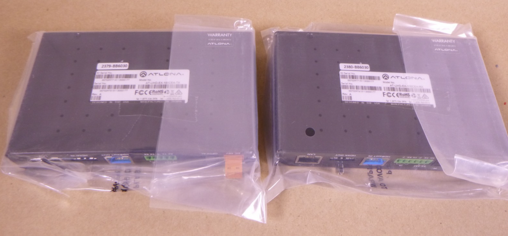 Atlona AT-UHD-EX-100CEA-KIT UHD 4K HDMI Extender over 100M HDBaseT TX/RX | Electrical MRO Replacement Parts & Components and Commercial Electrical Supplies Company