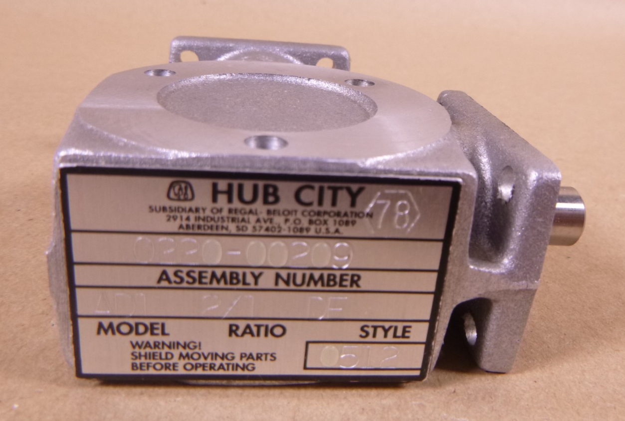 Hub City 0220-00209 Bevel Gear AD1 - 2:1 Ratio - DE | Industrial Electric Motors, Pumps &amp; Parts