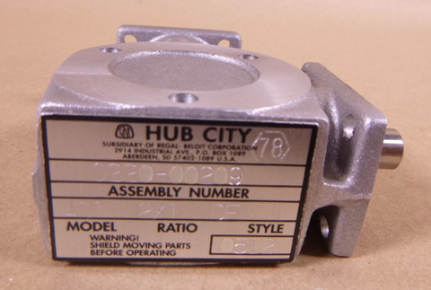 Hub City 0220-00209 Bevel Gear AD1 - 2:1 Ratio - DE | Industrial Electric Motors, Pumps & Parts
