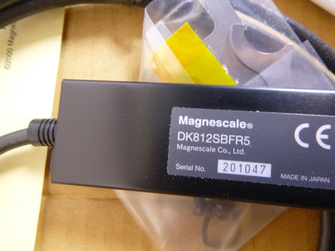 Magnescale DK812SBFR5 12mm Straight Digital Probe w/flange mount