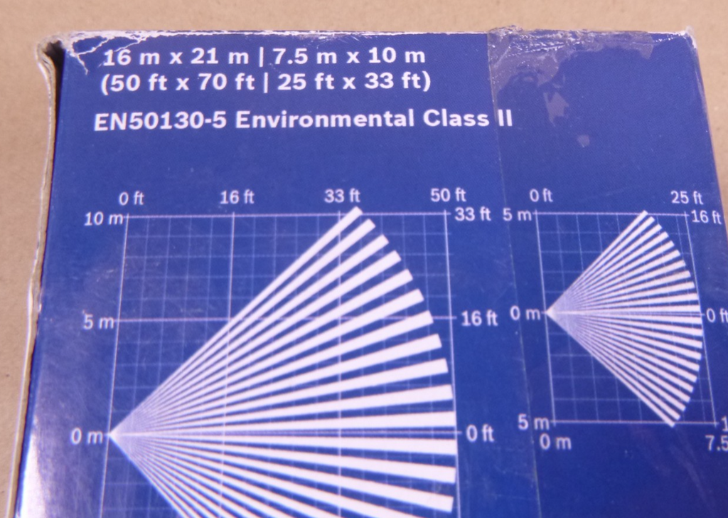 Bosch ISC-PPR1-W16 Professional Series PIR Motion Detector , 16 Meter (50ft) | Electrical MRO Replacement Parts & Components and Commercial Electrical Supplies Company