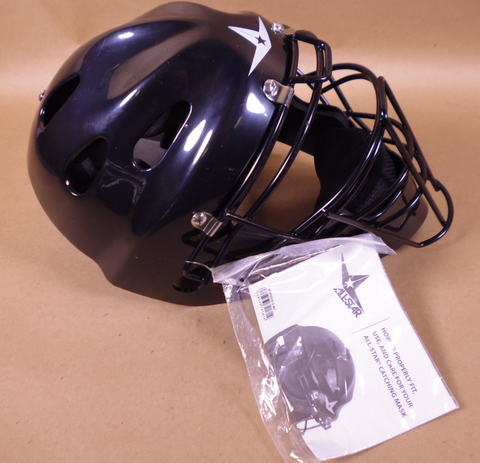 AllStar Player's Series Catcher's Kit CKCC912PS Ages 9-12 Black + Bag | Industrial MRO Tools and Replacement Industrial Equipment Components