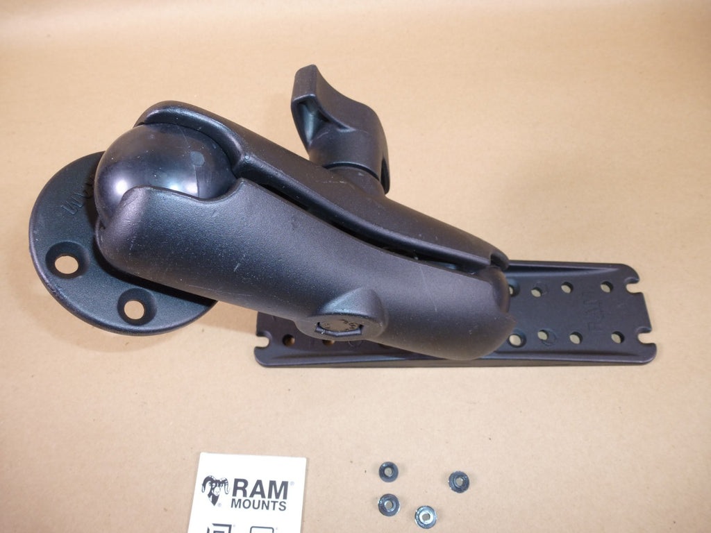 RAM-D-111U Medium Arm Electronic Mount 2.25" Ball W/ Rectangle & Round Plates | Industrial MRO Replacement Parts, Manufacturing Machine Parts & Components, Heavy Equipment Parts Supplier