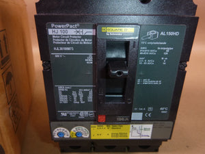 HJL36100M73 Square D Molded Case Circuit Breaker Feed-Thru 100 Amp, 3 Pole, 600V | Electrical MRO Replacement Parts & Components and Commercial Electrical Supplies Company