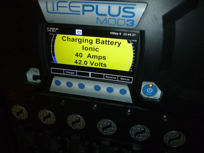 USED LPM3-48F-200G Hawker Life Plus 24/36/48 Volt Forklift Battery Charger 1500ah | Electrical MRO Replacement Parts &amp; Components and Commercial Electrical Supplies Company