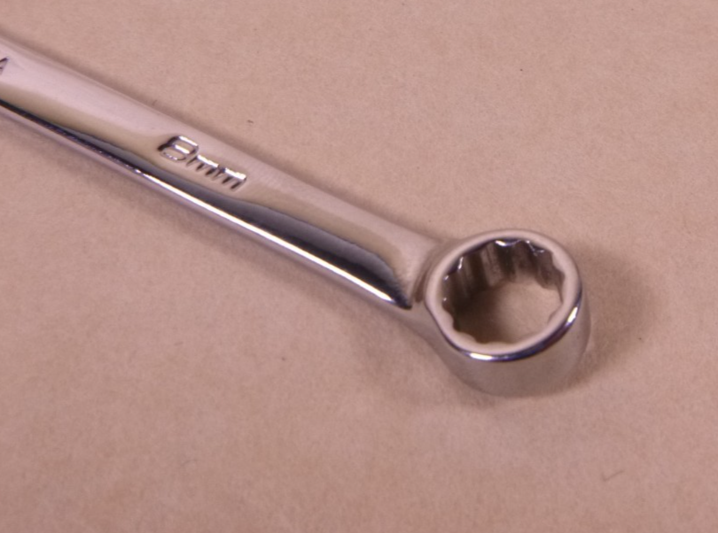 ⁠Snap-On SOEXM8 8mm 12-Point Metric Flank Drive Plus Combination Wrench USA⁠