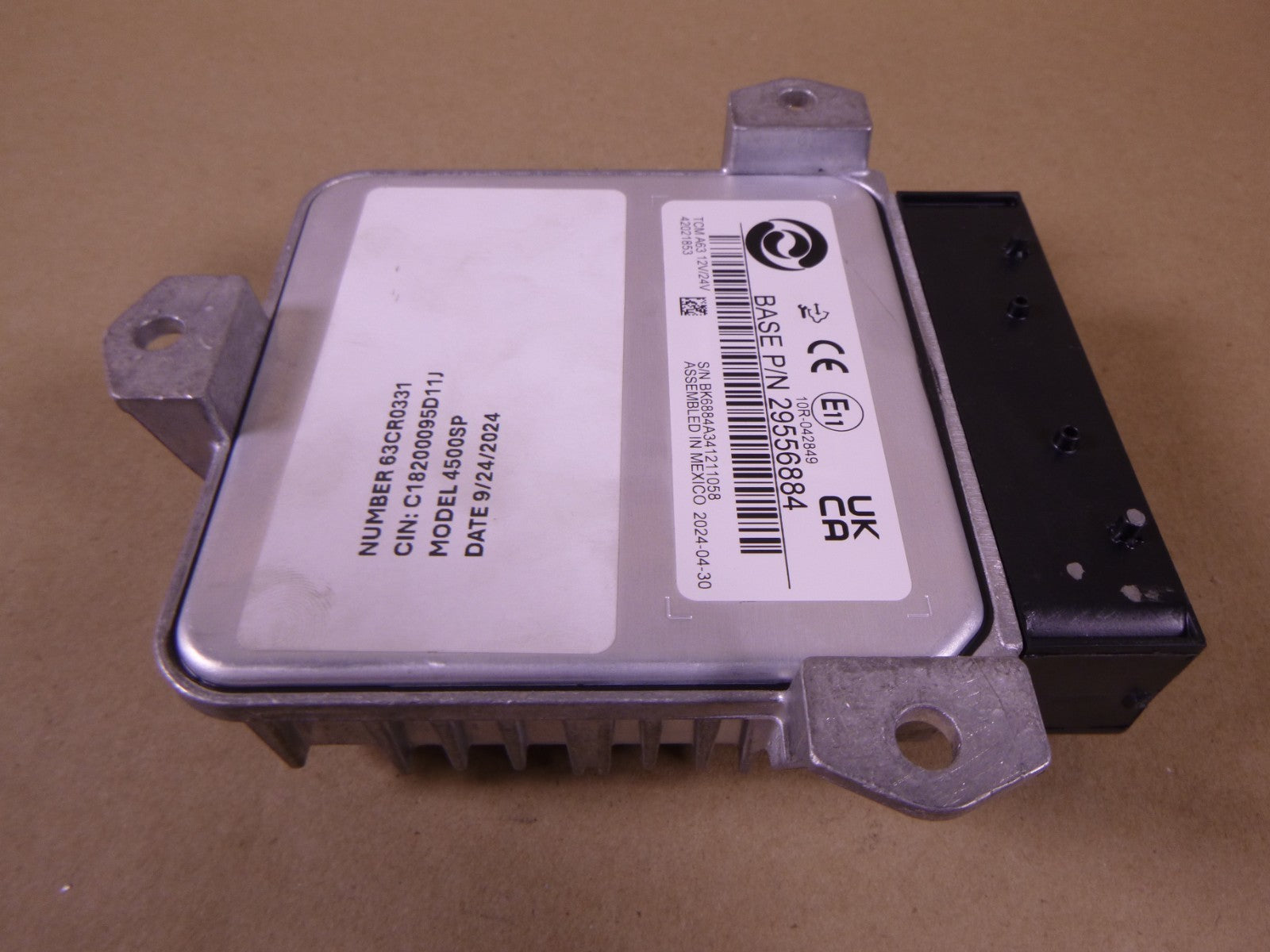 *UNTESTED USED* Allison A63 63CR0331 TCM Transmission Control 12V/24V 4500SP 29556884 | Replacement Truck Parts, Trailer Accessories, Automobile Supplies, Car Parts &amp; Accessories