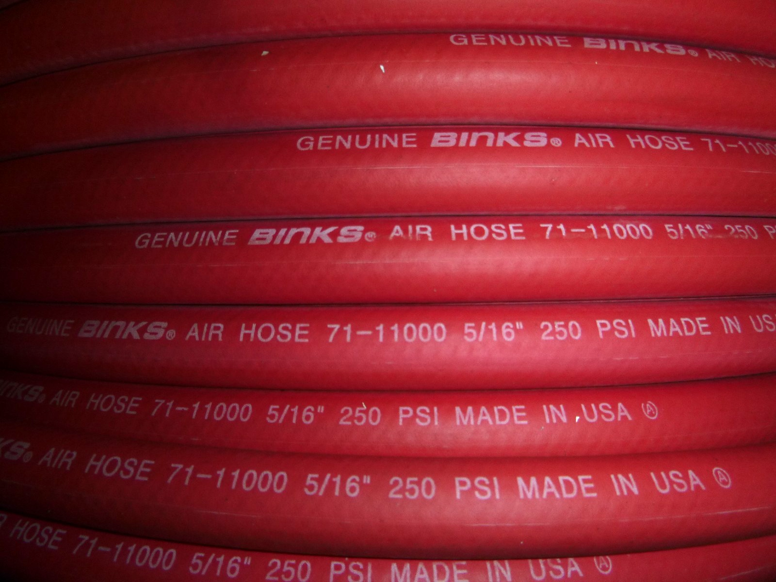 Binks Premium Spray Finishing Air Hose 5/16" ID x 5/8" OD 410 Foot Spool 250 Psi | Industrial MRO Replacement Parts, Manufacturing Machine Parts &amp; Components, Heavy Equipment Parts Supplier