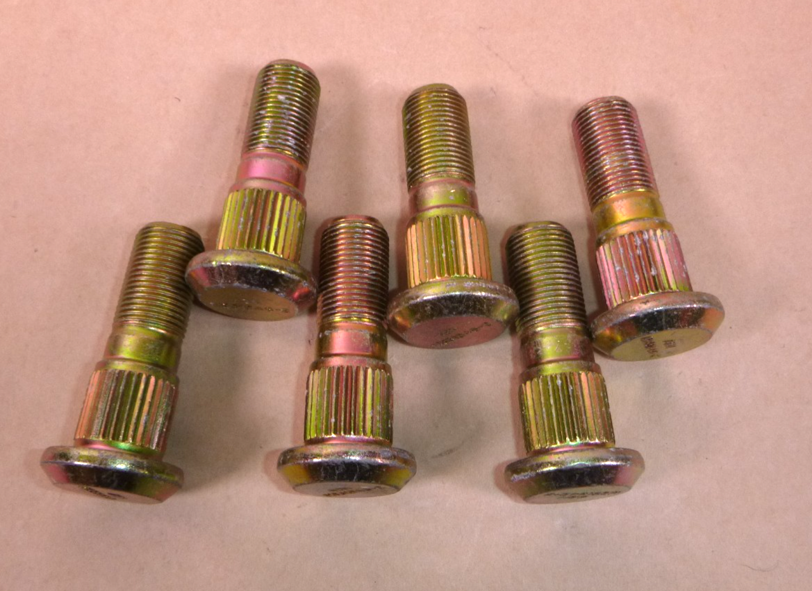 USGI M103A3 M105A2 Trailer Wheel Hub (RH) Ribbed Shoulder Bolt MS51946-2 (6 Pcs)