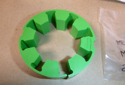 Rexnord Wrapflex Size 5R Flex Element 60D Polyurethane (Green) 0789006, 10057440