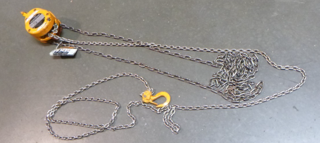 USED Harrington CF4 1/2 Ton w/ 14’ Chain Manual Hoist , CF4-931 | Industrial MRO Tools and Replacement Industrial Equipment Components