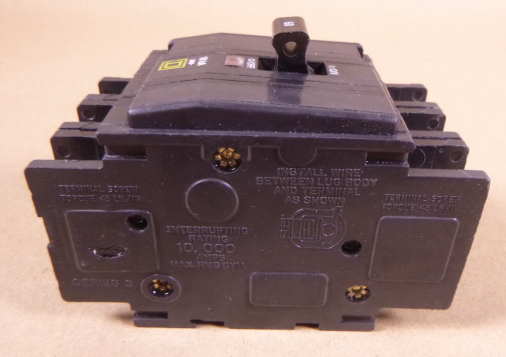 *DENT* Square D QOU360 60A 3-Pole 240VAC Circuit Breaker QOU | Electrical MRO Replacement Parts & Components and Commercial Electrical Supplies Company