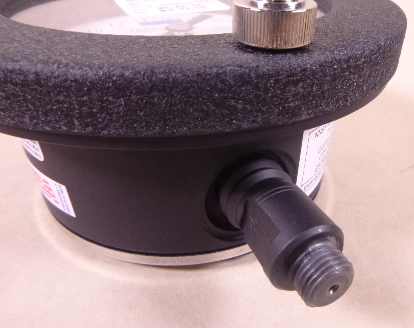 ASHCROFT Test Pressure Gauge GA-417, .1 psi subd , 0 to 30 psi, 45-1082PS