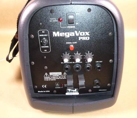 New Anchor Audio MEGA-6000U1 - P.A. Speaker W/ Built-In UHF Wireless Receiver
