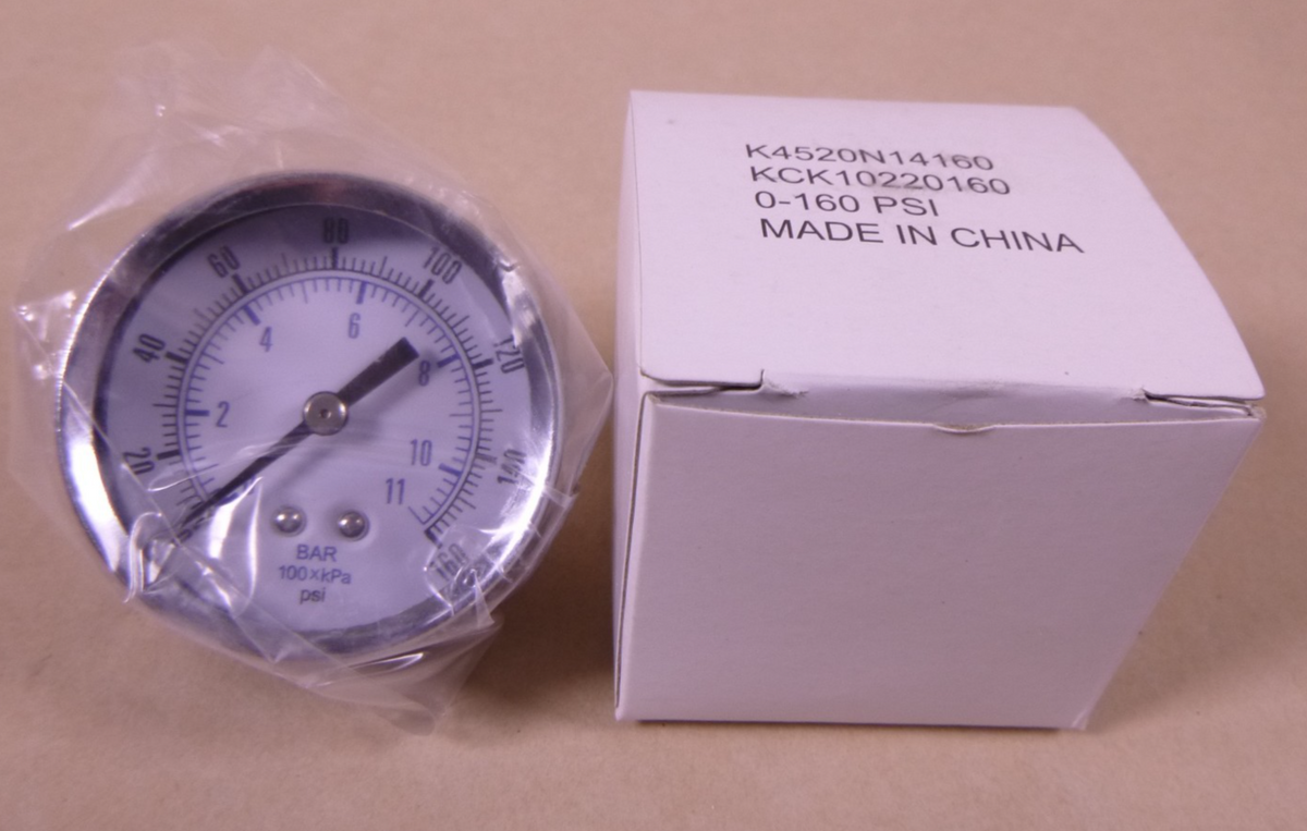 Parker 3/8” NPT 0-160 PSI Gauge 250 PSI Max Air Pressure Regulator 06R218AC