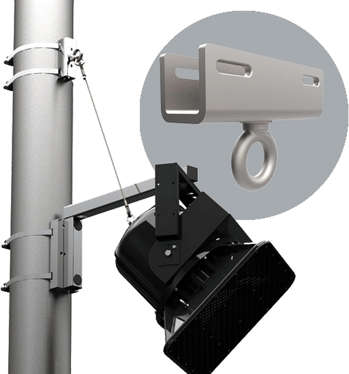 Adaptive Technology PM-SAFETY-6DSS Safety Anchor PoleStar Stainless Steel | Industrial MRO Replacement Parts, Manufacturing Machine Parts &amp; Components, Heavy Equipment Parts Supplier