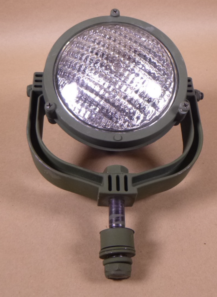 Spot Search Floodlight M939 M88 Phantom Products 24V , A52498-1 | Genuine M35 Military Truck Parts and M939 Cargo Truck Surplus Parts