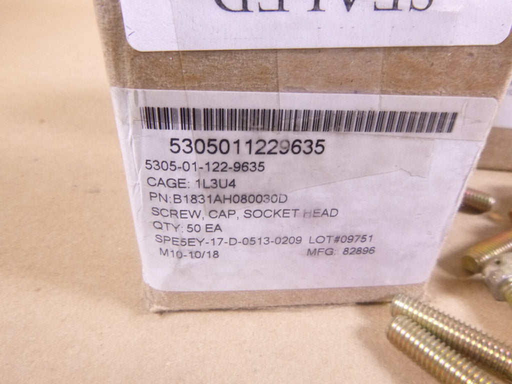 M8-1.25 x 30MM Drilled Head Socket Cap Screws Class 12.9 (180 Pieces) | Industrial Replacement Nuts & Bolts Distributor and Machinery Screws & Fasteners Supply