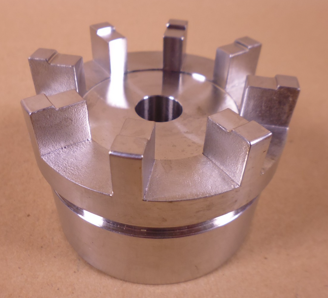 Timken QF25S303XPB Quick Flex 5/8" Bore Standard Coupling Hub Stainless Steel | Industrial MRO Replacement Parts, Manufacturing Machine Parts &amp; Components, Heavy Equipment Parts Supplier