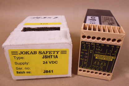 NEW Jokab Safety JSHT1A Safety Relay 24VDC | Electrical MRO Replacement Parts &amp; Components and Commercial Electrical Supplies Company