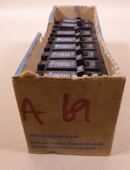 (Lot Of 9) NOS Eaton BR115 Circuit Breaker 15A 1-Pole 120/240V C115 | Electrical MRO Replacement Parts &amp; Components and Commercial Electrical Supplies Company